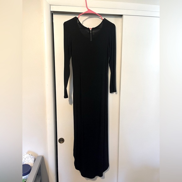 Black High Low Dress - Picture 2 of 2